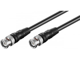 Kabel BNC / BNC (RG58), ekranowany, 3 m czarny