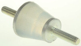 Podstawka antywibracyjna M4 wysokość całkowita 48mm Cylinder męski-męski