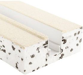 Deko Light Combo Dämmung Montageprofil 2 m, weiß 988171 Profil biały