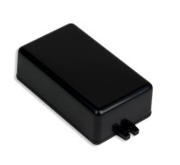 KM-55A Obudowa z tworzywa KM55A wymiary: 120x70x40mm - pełna - hermetyczna - czarna - ABS