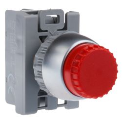 Przycisk kompletny z guzikiem wystającym ryglowanym WR