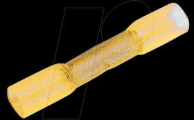 Shrink butt connector, 4-6 mm², yellow