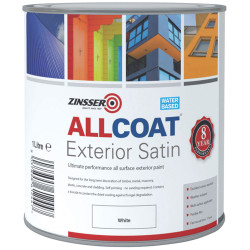 Zinsser ZN7200002D1 AllCoat&#xAE; Exterior White 1 litre
