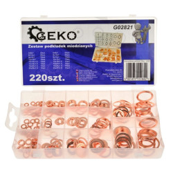 Zestaw podkładek miedzianych 220