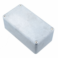 1590BS Hammond Natural Diecast Enclosure 112 x 60 x 42mm