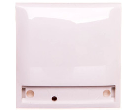 Integro Flow Ramka pojedyncza z pokrywą i polem opisowym śnieżnobiały połysk 0919882502