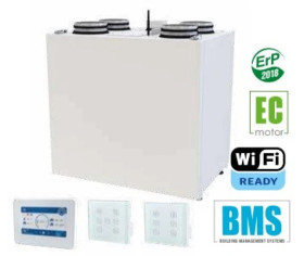 Centrala wentylacyjna z wymiennikiem obrotowym 440 m3/h VUTR 400 VE EC A21