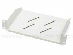 Półka do szafy rack 10", z otworami, 150mm
