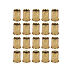 Nitonakrętki stalowe M4, 20 szt - Yato YT-36471