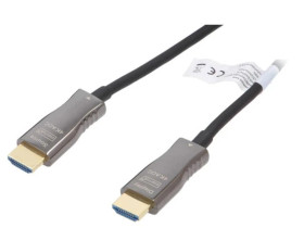 AK-330125-300-S Kabel HDCP 1.4,HDCP 2.2,HDMI 2.0 optyczny 30m