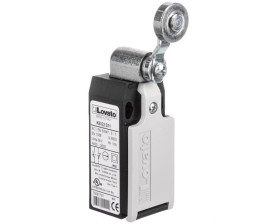 Wyłącznik krańcowy dźwignia z uchylną rolką, rolka metalowa, obudowa z tworzywa, 1R 1Z zestyki migowe KBE2S11