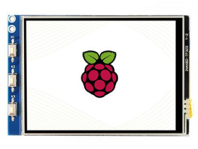 Waveshare 3.2inch Resistive Touch Display (B) for Raspberry Pi, 320×240, SPI
