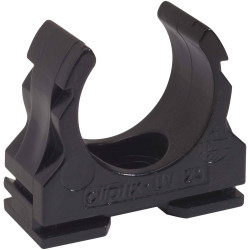 Fr&#xE4;nkische Rohrwerke 22571020 Bracket PVC Clamp UV-Stable for Pipes