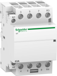 Schneider Electric A9C20869 Stycznik instalacyjny 3 NO, 1 NC 2.1 W 400 V/AC 63 A 1 szt.