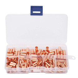 Zestaw tulejek kablowych CU miedzianych 250szt. 1-6mm