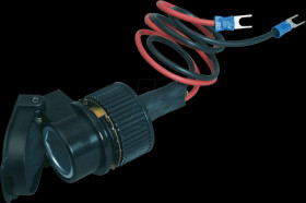 57607050 Motorcycle socket with snap-on cover