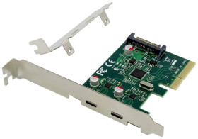 Karta interfejsu USB-C® 3.1 Gen2 Conceptronic EMRICK07G EMRICK07G 2 Porty PCIe x4