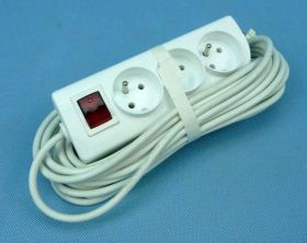 PS-3xGN+Z+WYŁ. 10,0mb ELGO PRZEDŁUŻACZ