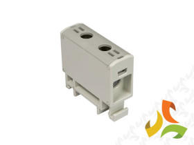 Zacisk WLZ35P/16/s Al/Cu złączka przelotowa na szynę TH35 do podłoża szary 85A 48.517 ELEKTROPLAST