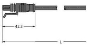 Turck 100000482 Kabel połączeniowy czujnika/aktuatora TSS-2S-A-10/TXL, piny: 2, 10 m, 1 szt.