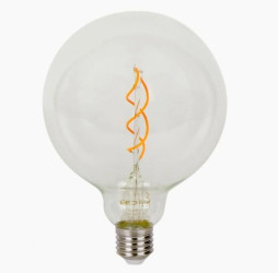 LED line PRIME żarówka LED E27 4W 1800K bardzo ciepła 230lm 220-240V FILAMENT G125 KULA RETRO EDISON VINTAGE ŚCIEMNIALNA 5 lat g