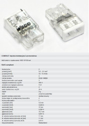 Szybkozłączka WAGO 2273-202
