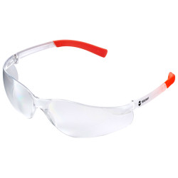 Toolcraft 1781071 Safety Spectacles - Clear/Orange