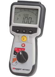 Tester izolacji 1004-731 MIT400 2, 200GΩ, 205mA, Umax 1000V, CAT IV 600 V, z kalibracją ISO, Megger