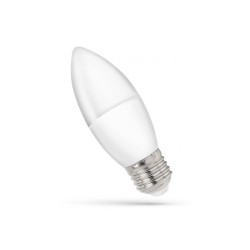 Żarówka E27 LED 8W WW świeczka S SPECTRUM bi.ciepła