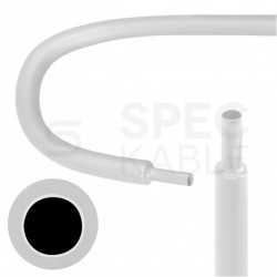 Rurka termokurczliwa RTS 38,1/19,1mm biała 1m