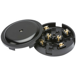 Dencon 4053BNB 6-Terminal Junction Box 20A Black
