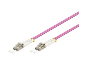 Kabel LWL, Multimode (OM4) Violett