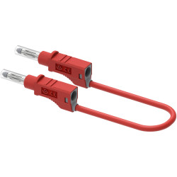 Electro PJP 2210/600V-CD1-50R Test lead 4 mm jack 50 cm Red