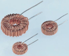 Dławik toroidalny 130 μH 2.9A Drut przewodu ±20% Przewlekany 90mΩ Rdc Proszek żelazny