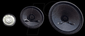 LSM-66F Miniature loudspeaker, 0.5 watt, Ø= 66 mm