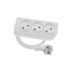 Przedłużacz ECONOMIC 3-gniazda b/u 3m /H05VV-F 2x1/ EPS-33