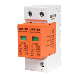 Ogranicznik przepięć T1+T2 2P 1,5kV 6kA OPX-2P-B+C