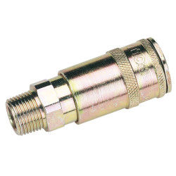 Draper 51408 3/8&quot; Bsp Taper Male Thread Vertex Air Coupling