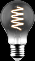 49073 LED lamp E27, 5 W, 120 lm, 1800 K, filament