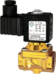 2/2-way solenoid valve, NC, 0.1-10 bar, 24 V, 5 W, 102936