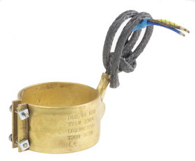 Opaska grzewcza 375 W Opaskowy 230 V AC średnica 60 mm długość 38mm