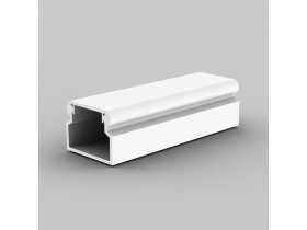 Listwa wsuwana LV 18x13, biała, 2 m, z podwójną blokadą pokrywy LV18X13HD KOPOS