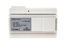 Zasilacz na szynę DIN wraz z separatorem, zasilanie do 16 monitorów, 32V DC 3,5A Vidos 2IP P112-32