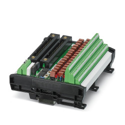 Moduł 32 -pinowe na szynę DIN Phoenix Contact D-sub Żeński 2A