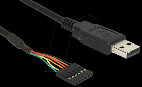 83784 USB 2.0 Converter, Serial-TTL Pinheader Socket, 1.8 m (5 V)