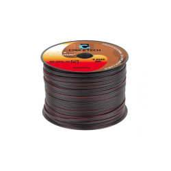 KABEL GŁOŚNIKOWY ZASILAJĄCY 2x0,16mm MIEDŹ CU 1mb CZARNY