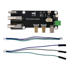 Adapter Raspberry Pi 5/4B Micro HD do HD Wielofunkcyjna Płytka z Wszystkimi Portami Przeznaczona dla USB Pi