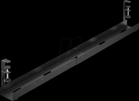 HZ 45-2 L Cable manager, under-desk mounting, length-adjustable