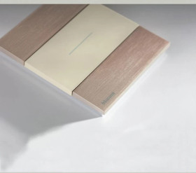 LIVING NOW ramka 2mod. copper KA4802ZM