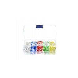Zestaw diód LED 200szt (3mm oraz 5mm) w pudełku